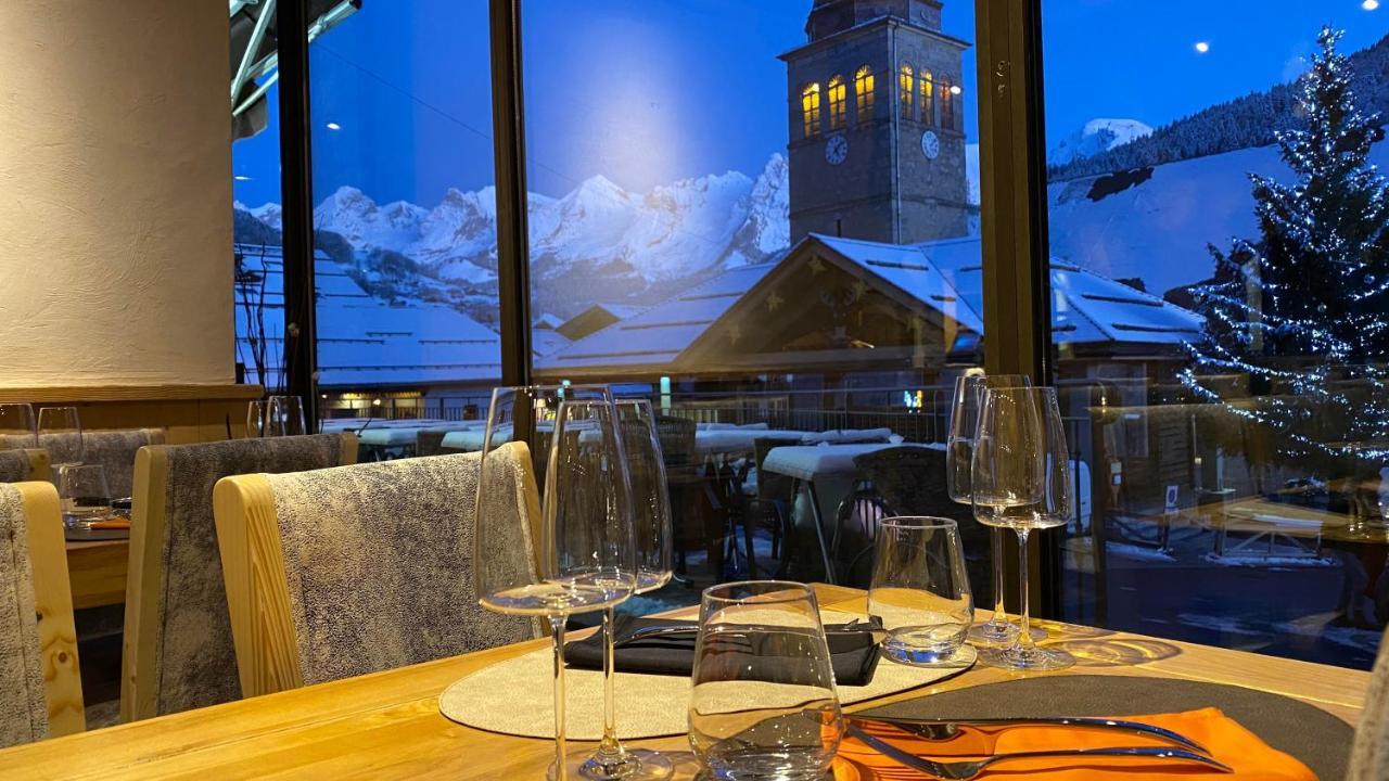 Hotel La Pointe Percee Le Grand-Bornand Zewnętrze zdjęcie