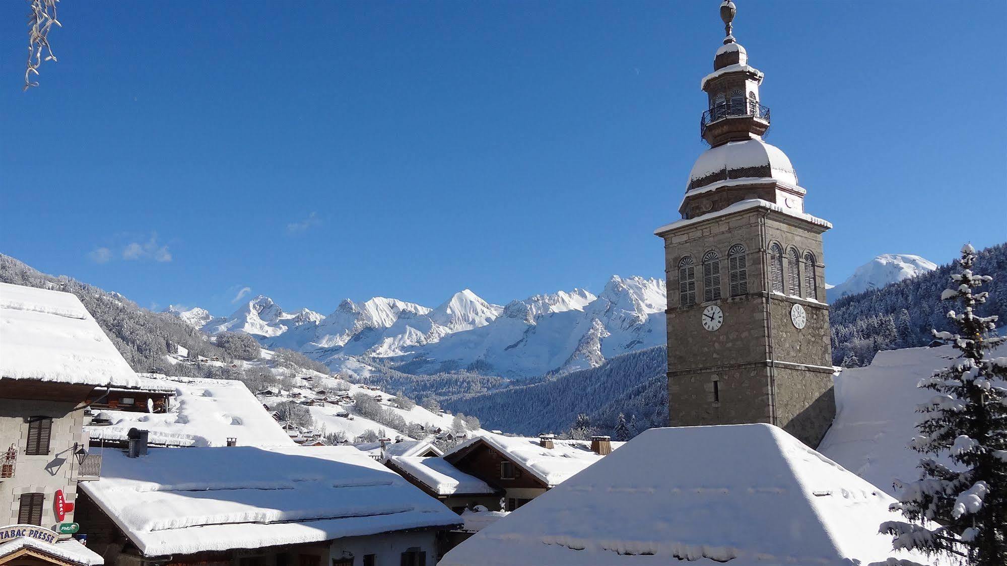 Hotel La Pointe Percee Le Grand-Bornand Zewnętrze zdjęcie